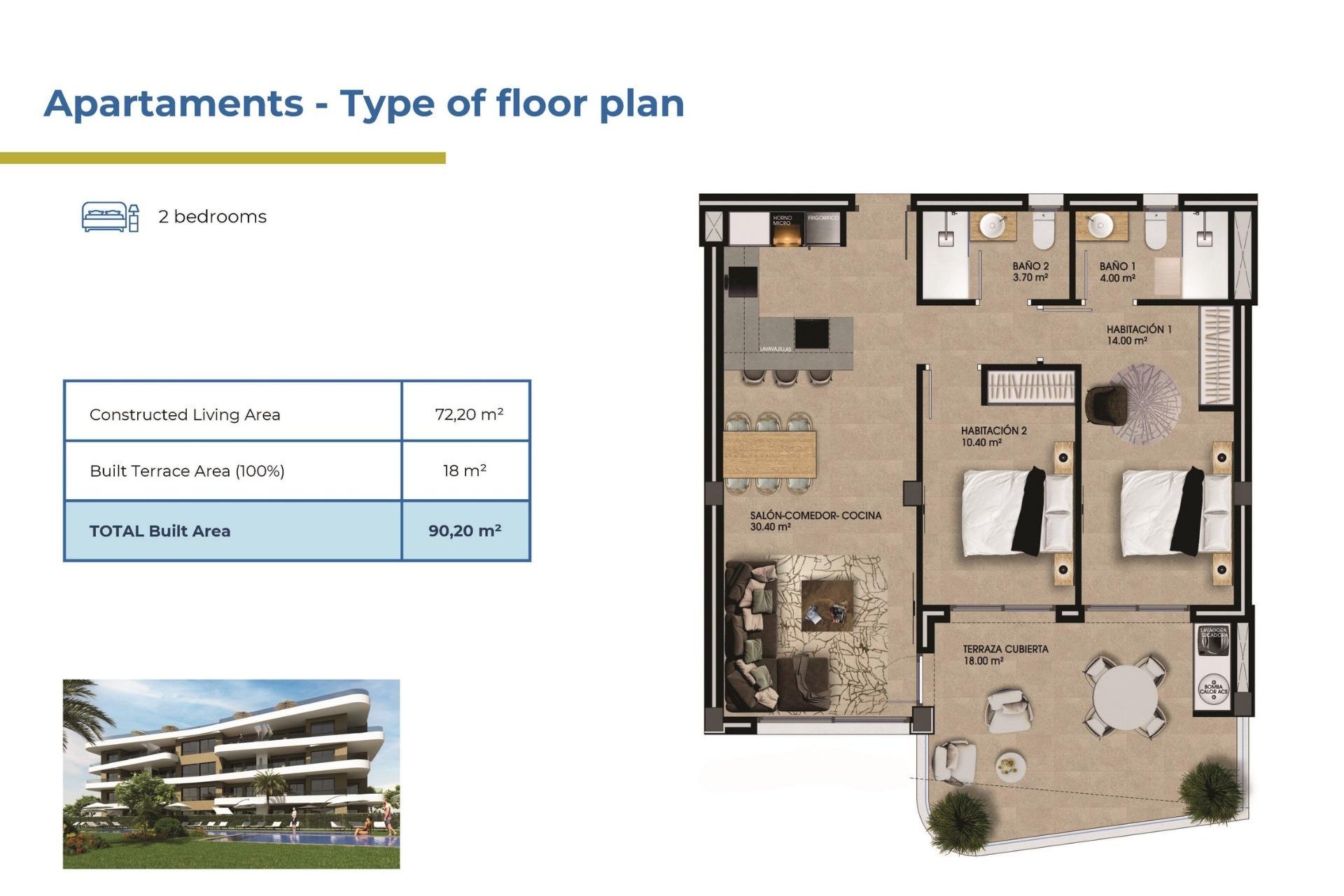 Rynek pierwotny - Apartament - Orihuela Costa - La Ciñuelica