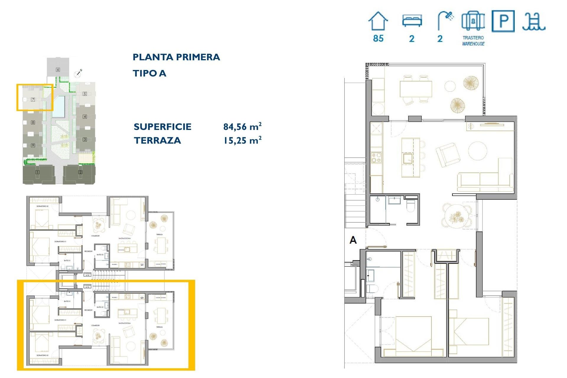 Rynek pierwotny - Apartament - San Pedro del Pinatar - Pueblo