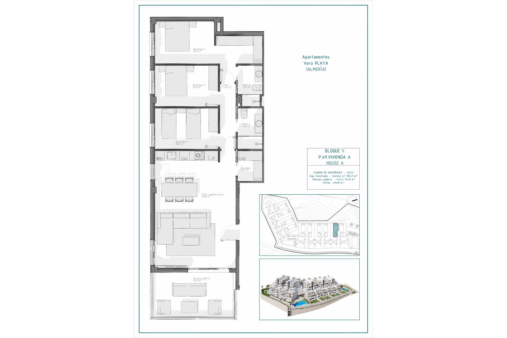 Rynek pierwotny - Apartament - Vera - Pueblo Salinas
