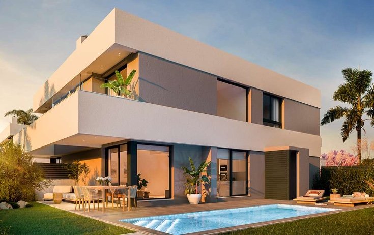 Semi - Detached Villa - New build - Alicante - Alicante