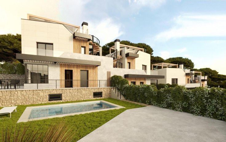 Town house - New build - Polop - PAU1