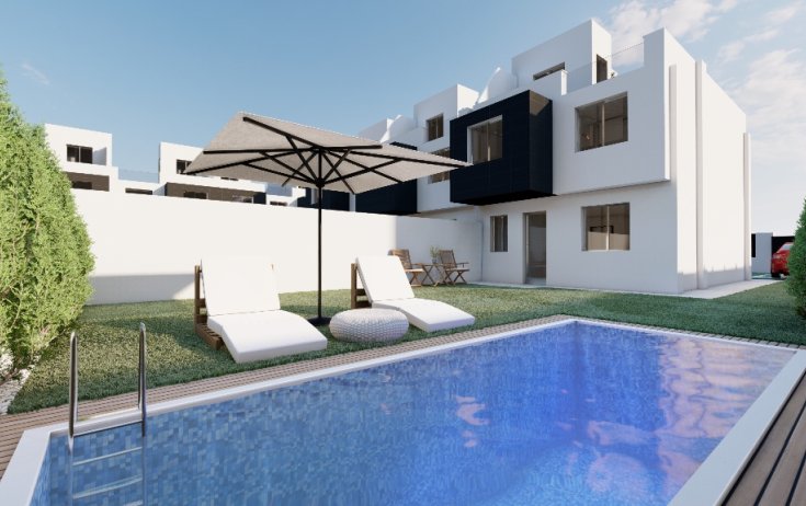 Townhouse - New build - Santiago de Ribeira - Santiago de la ribera