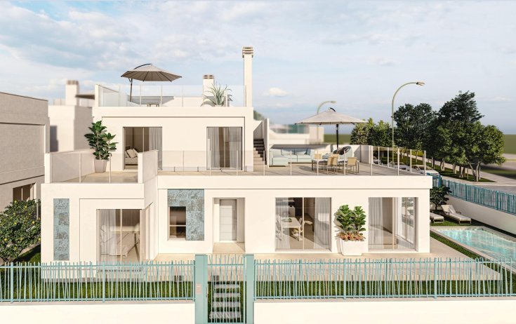 Villa - New build - Los Alcázares - Torre del Rame