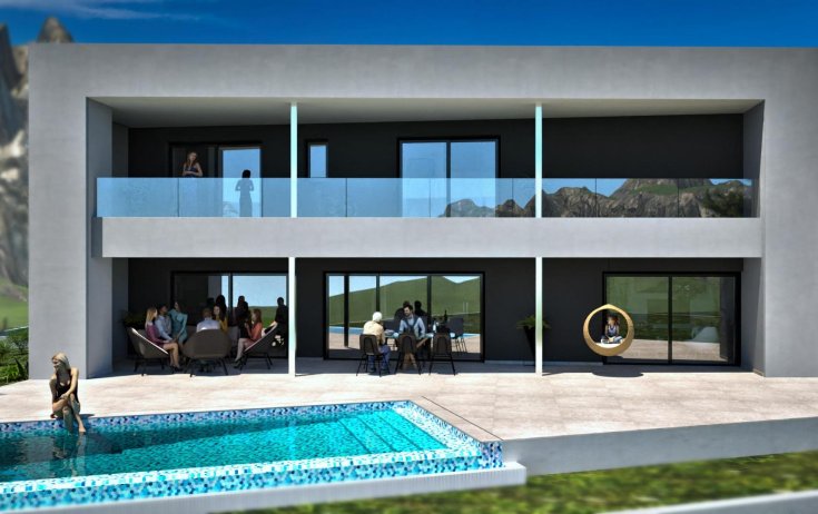 Villa - Новое здание - La Nucía - Panorama