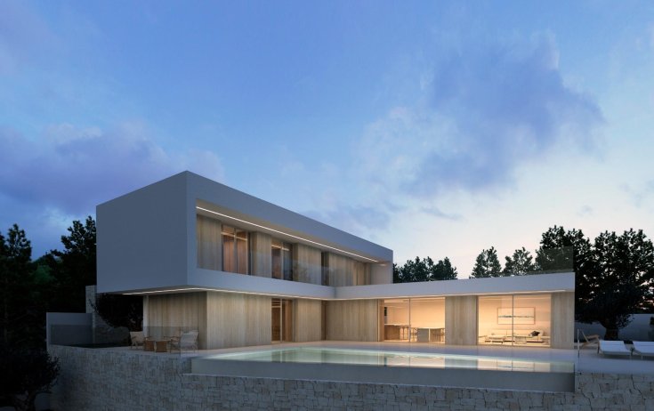 Villa - Nowy budynek - Benissa - Playa Fustera