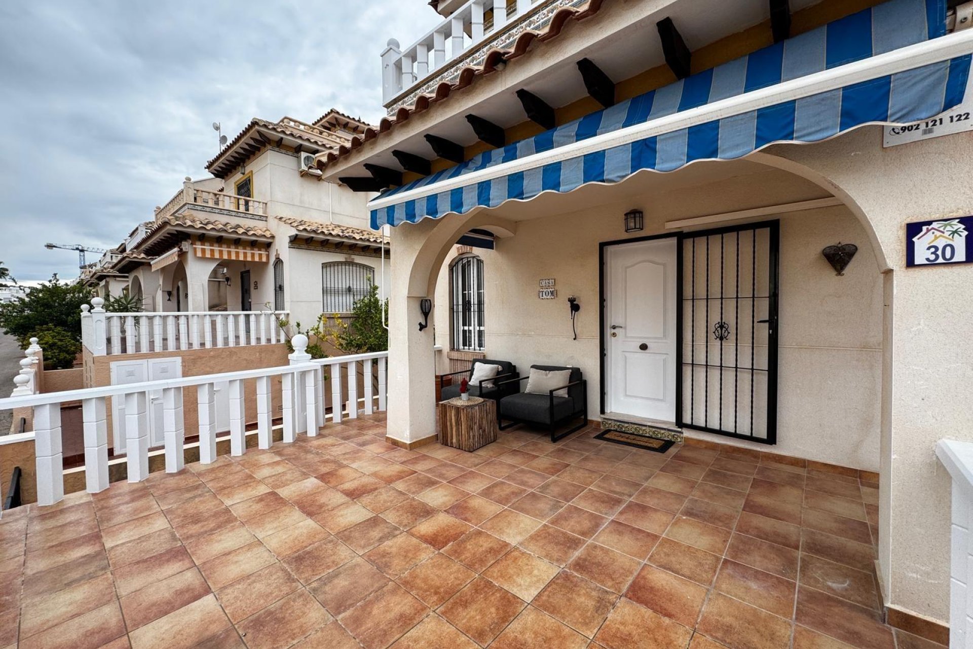 Вторичное жилье - Дом рядовой застройки - Orihuela Costa - Lomas de Cabo Roig-Los Dolses