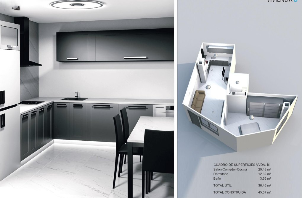 Вторичное жилье - Квартира - Torrevieja - La Mata