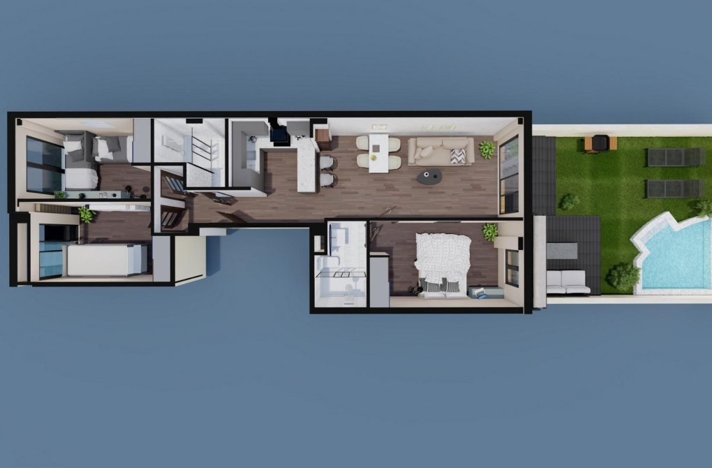 New build - Apartment - Pilar de la Horadada - pueblo