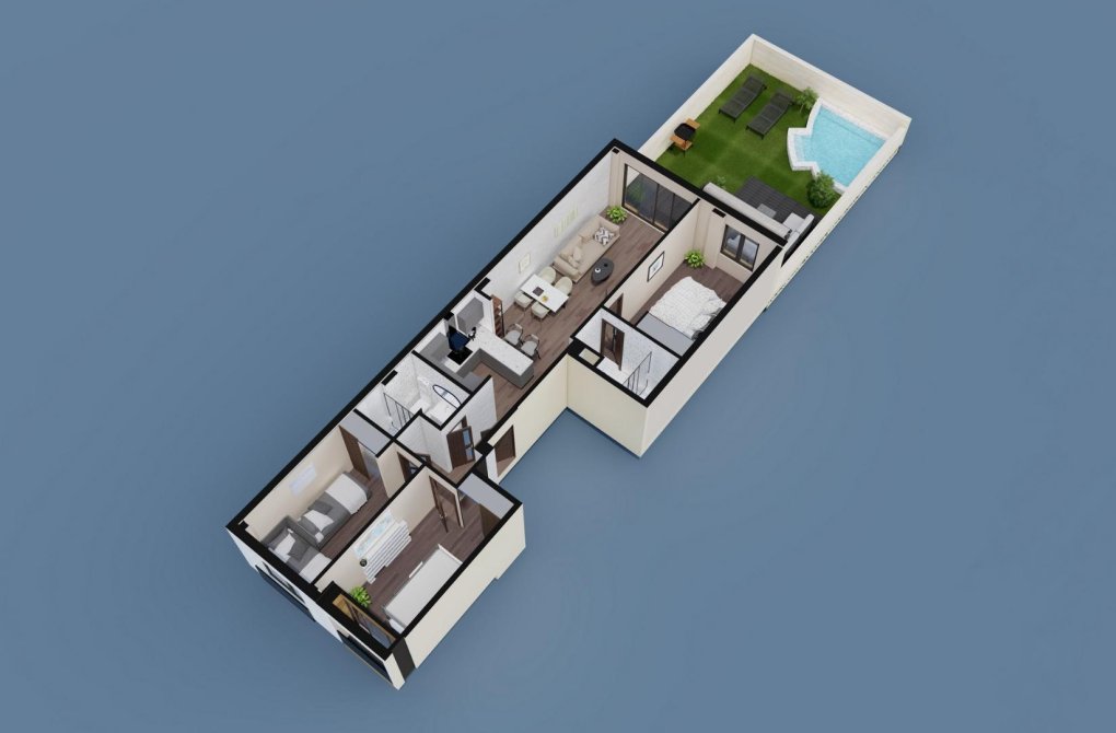 New build - Apartment - Pilar de la Horadada - pueblo