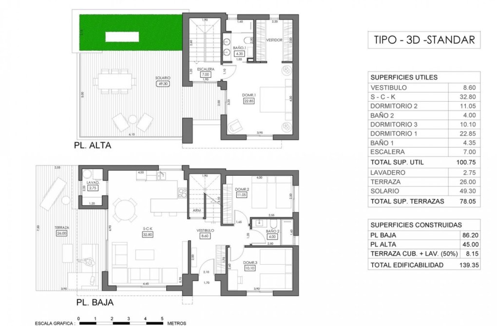 Obra nueva - Chalet - Orihuela Costa - La Ciñuelica