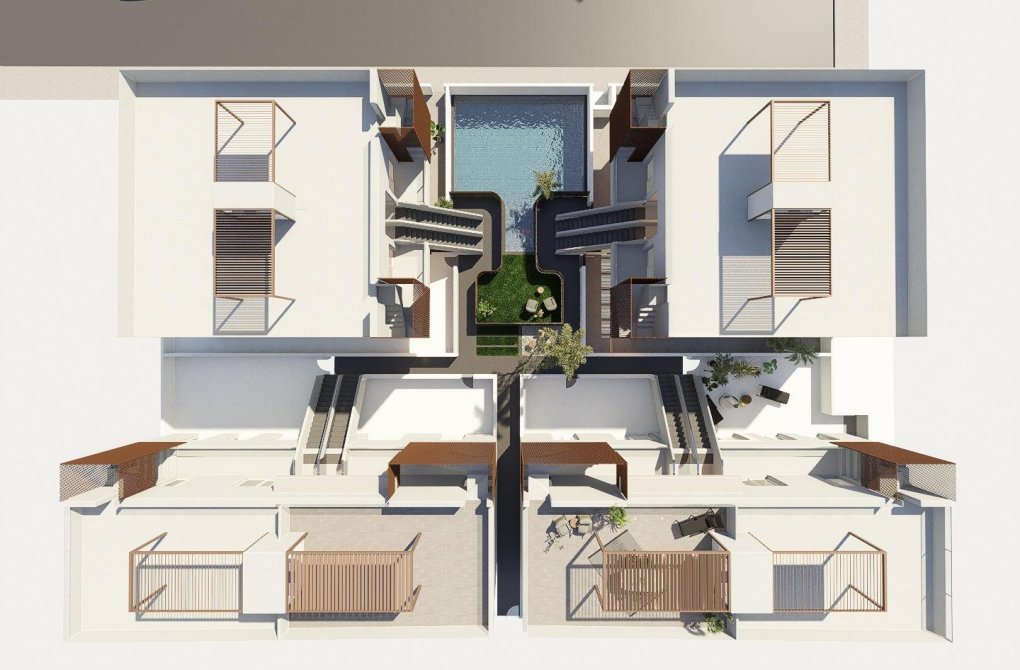 New build - Bungalow - Pilar de la Horadada - pueblo