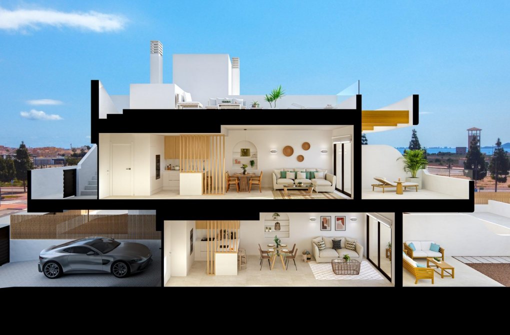 Obra nueva - Ático - Los Alcázares - Serena Golf