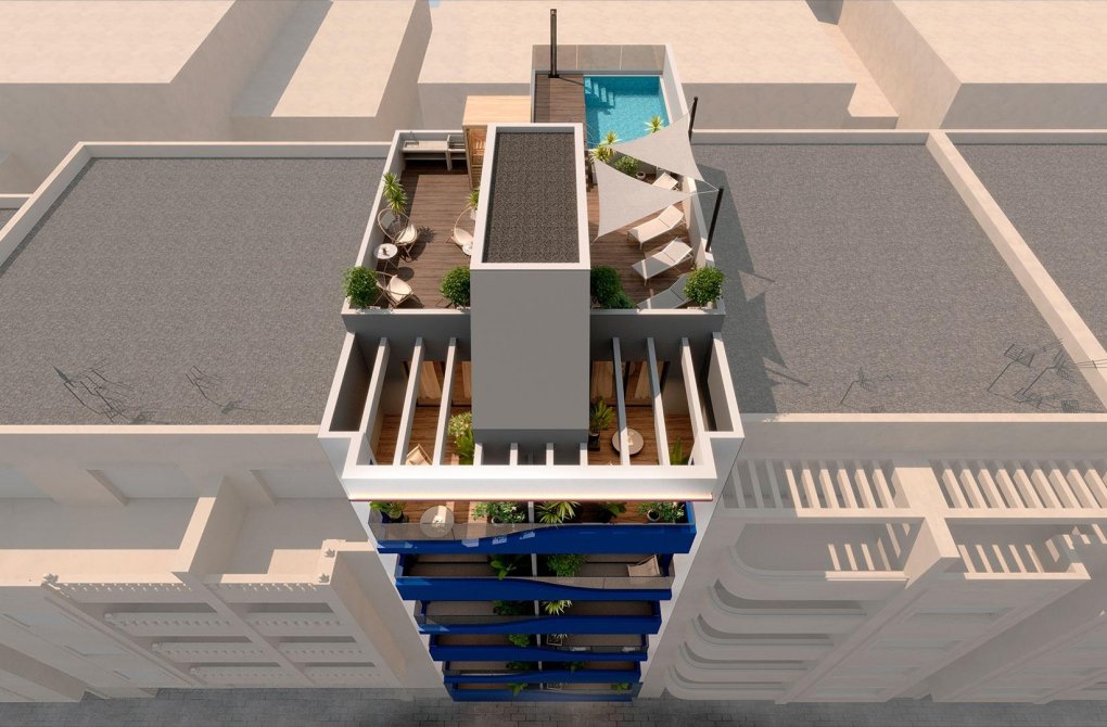Rynek pierwotny - Penthouse - Torrevieja - Playa del Acequión