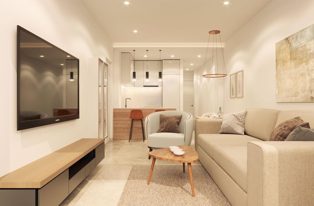Obra nueva - Apartamento - Torrevieja - Playa del Acequión