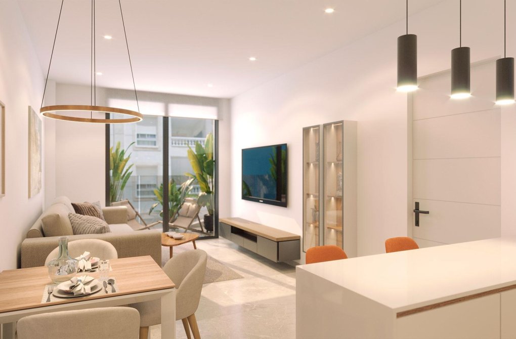 Obra nueva - Apartamento - Torrevieja - Playa del Acequión