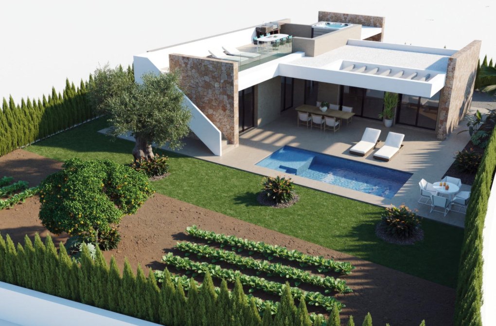New build - Villa - Fuente Álamo - Hacienda del Alamo