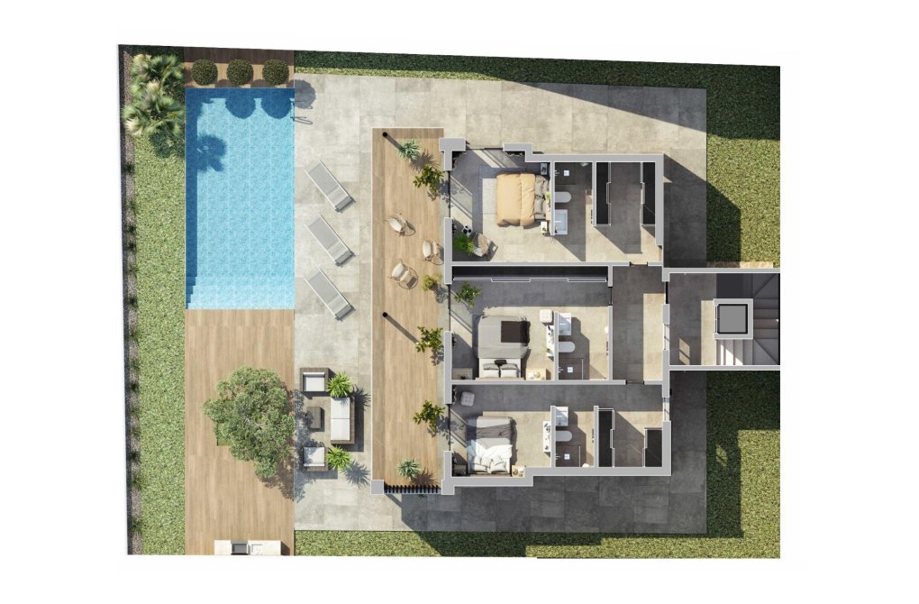 Obra nueva - Chalet - Rojales - Golf La Marquesa (Ciudad Quesada)