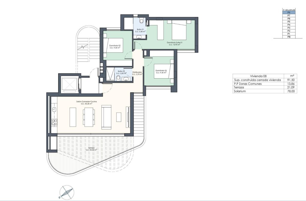 New build - Penthouse - Guardamar del Segura - Avenida del Puerto