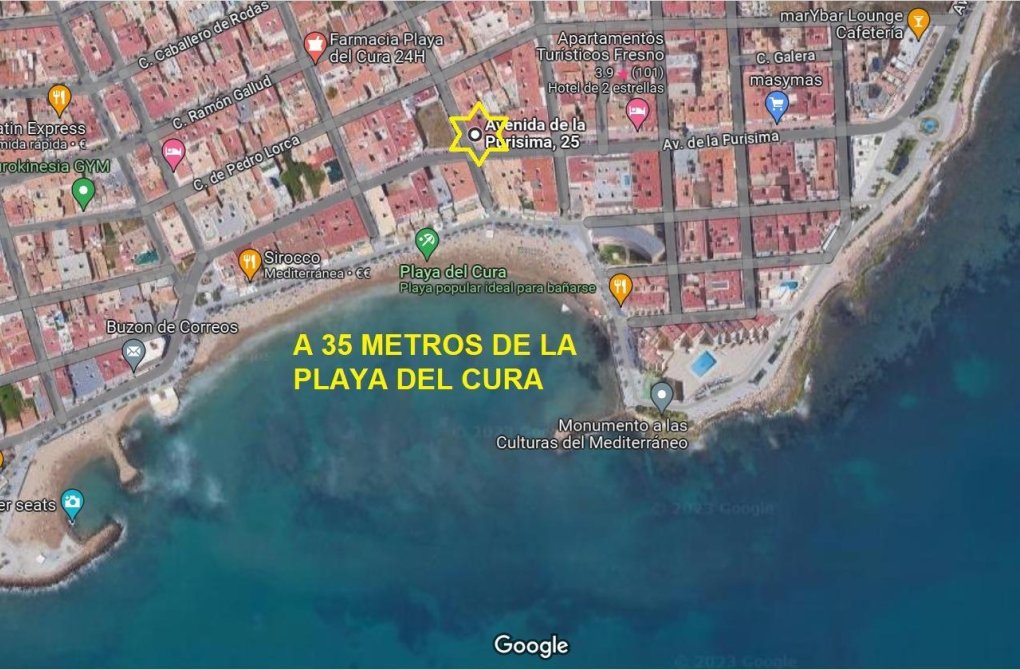 Rynek wtórny - Płaski - Torrevieja - Playa del Cura