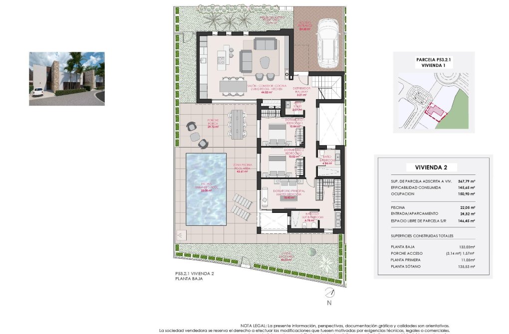 Rynek pierwotny - Willa - Torre Pacheco - Santa Rosalia Lake And Life Resort