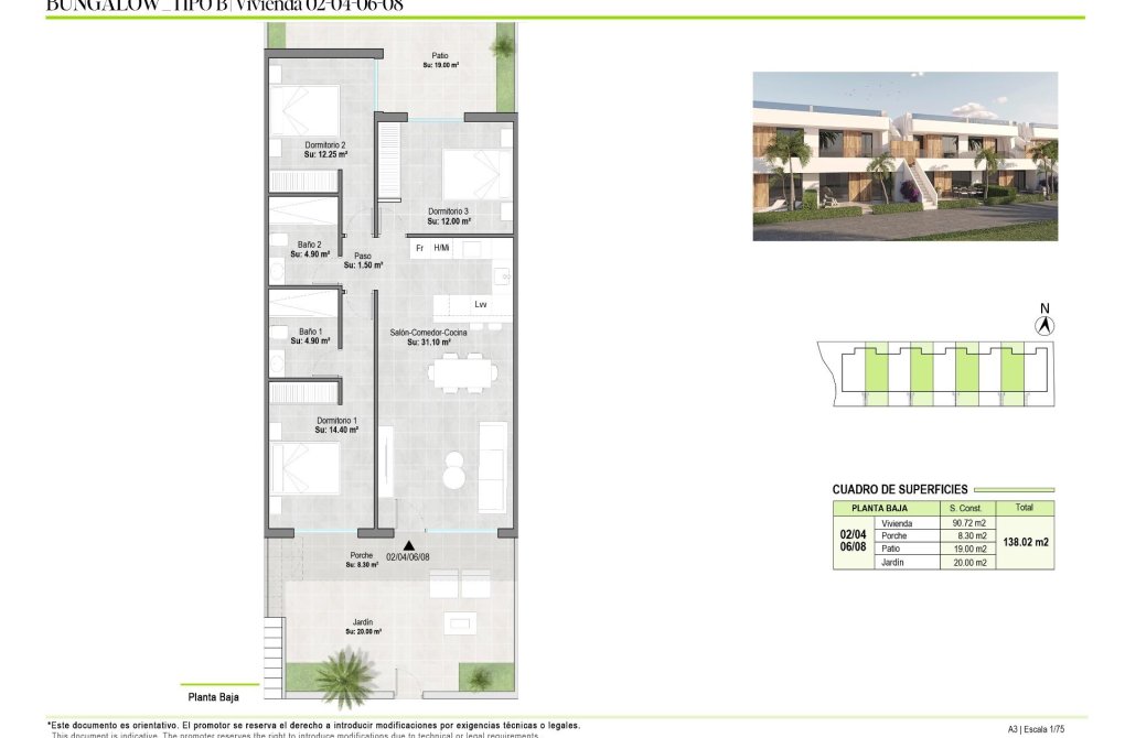 Rynek pierwotny - Bungalow - Alhama De Murcia - Condado De Alhama