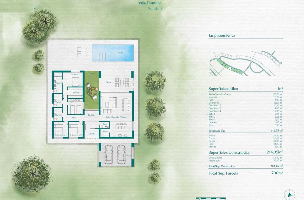 New build - Villa - Fuente Álamo - Hacienda del Alamo