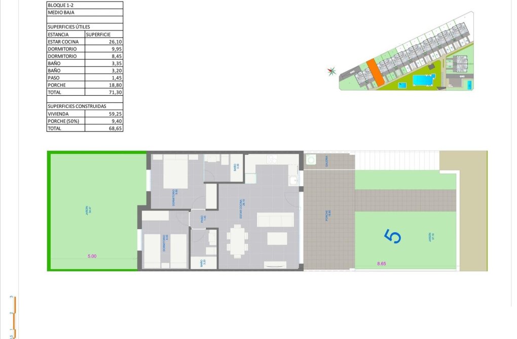 New build - Bungalow - Pilar de la Horadada - pueblo