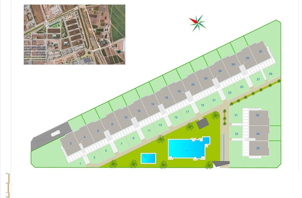 New build - Bungalow - Pilar de la Horadada - pueblo