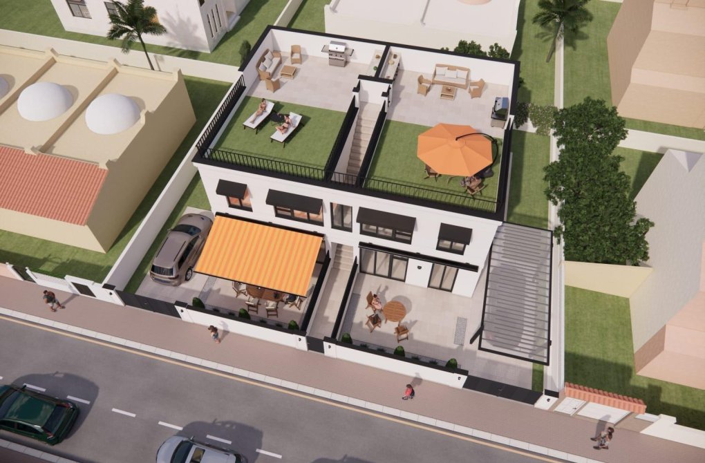 New build - Bungalow - Torrevieja - Nueva Torrevieja