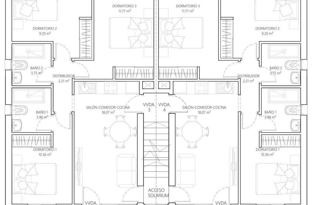 New build - Bungalow - Torrevieja - Nueva Torrevieja