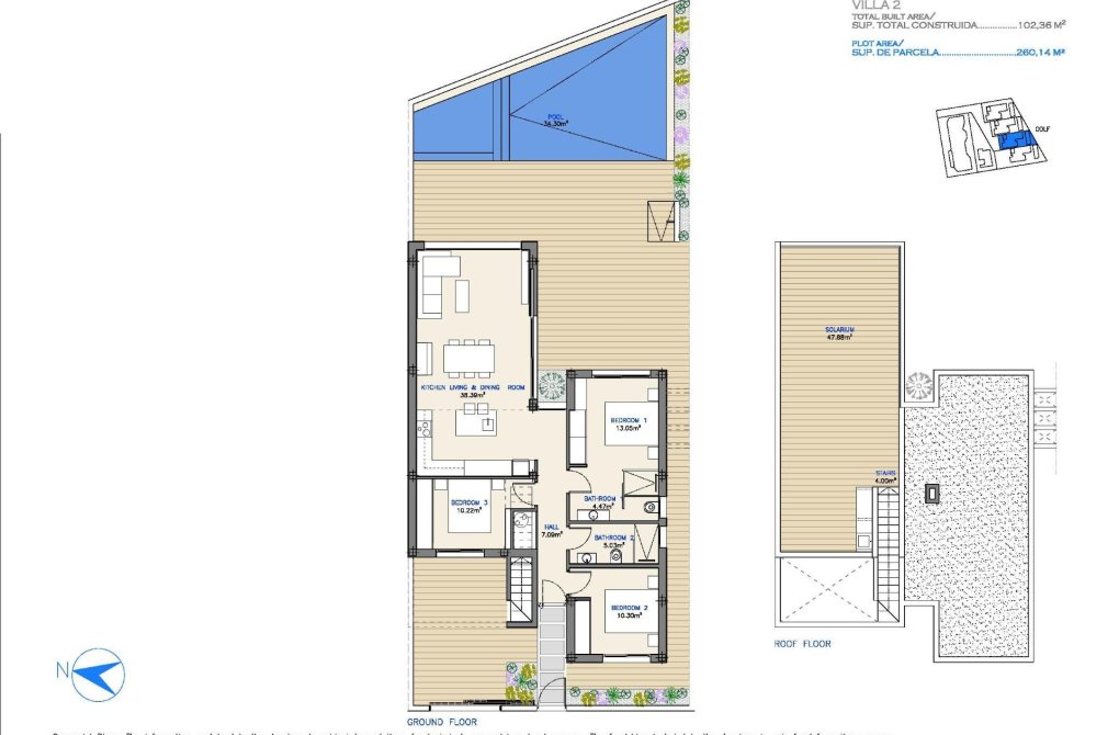 New build - Villa - Los Alcázares - Serena Golf