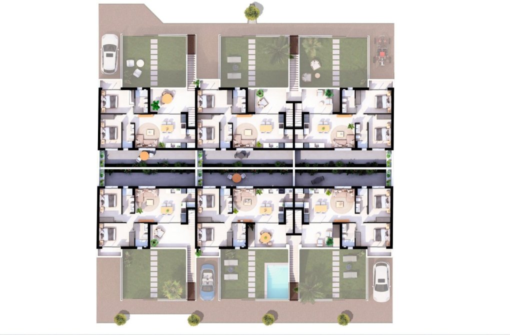 New build - Bungalow - San Pedro del Pinatar - Lo pagan