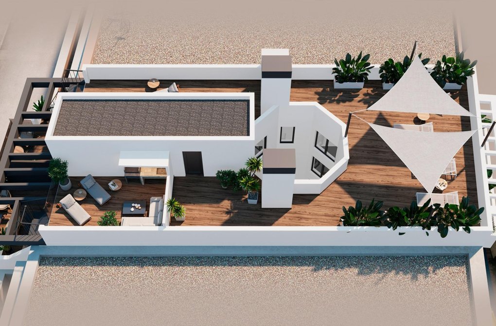 Новостройка - Пентхаус - Torrevieja - Playa de El Cura