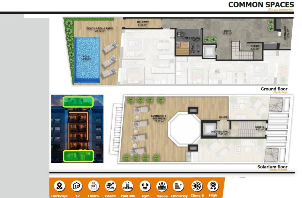 Новостройка - Пентхаус - Torrevieja - Playa de El Cura
