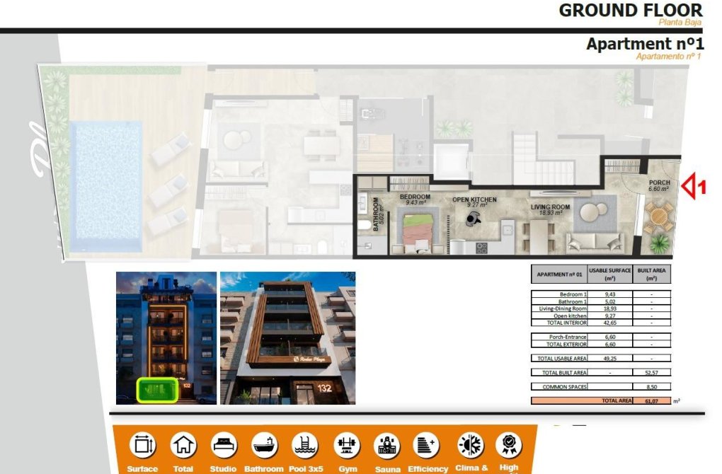 New build - Apartment - Torrevieja - Playa de El Cura