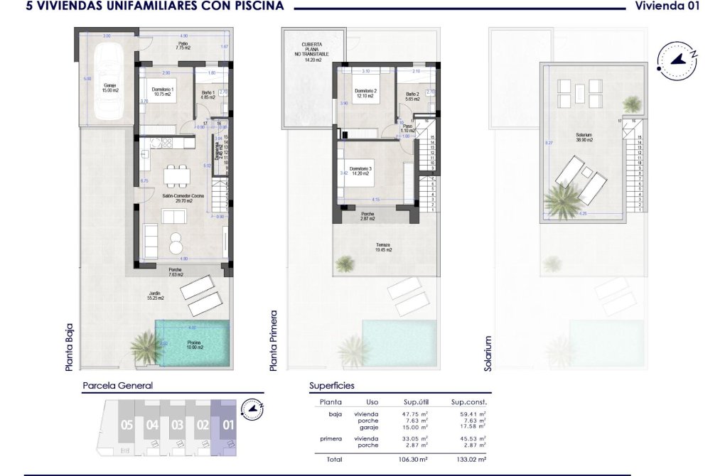 New build - Villa - San Pedro del Pinatar - Polideportivo