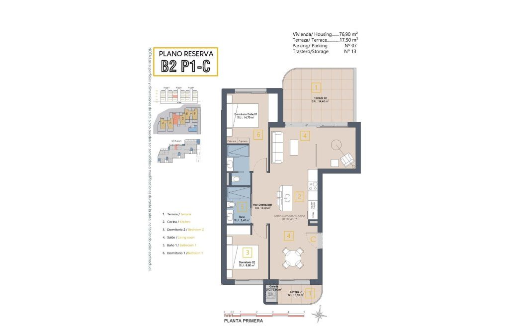 New build - Apartment - Los Alcázares - Serena Golf