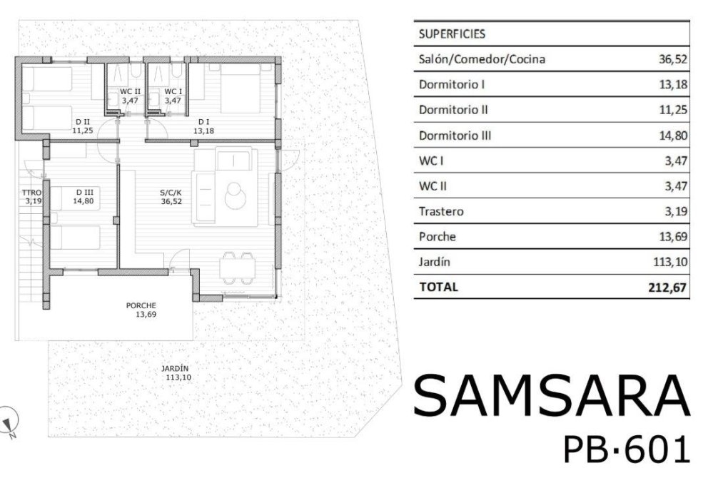 New build - Bungalow - San Miguel de Salinas - Pueblo