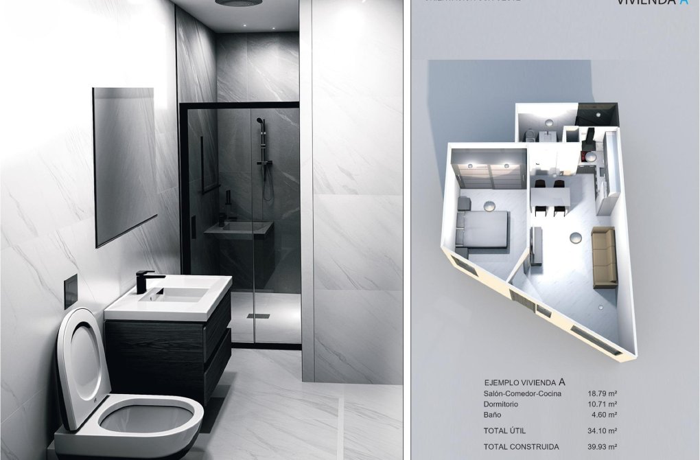 Resale - Apartment - Torrevieja - La Mata