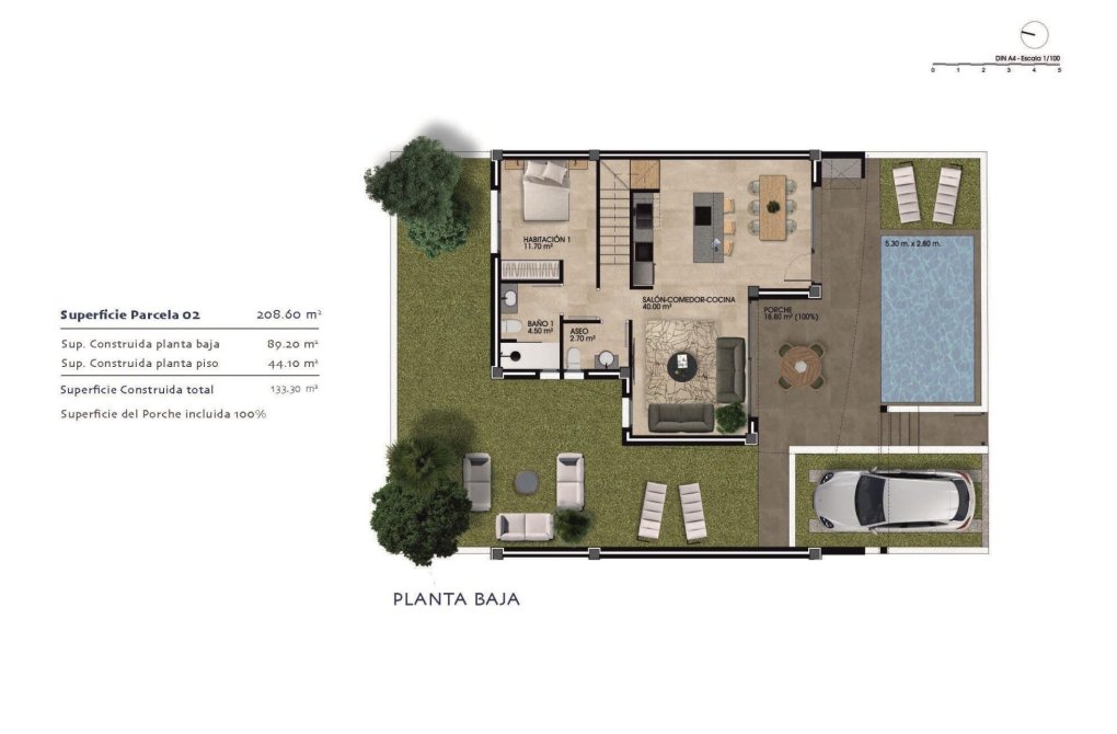 New build - Villa - Dolores - polideportivo