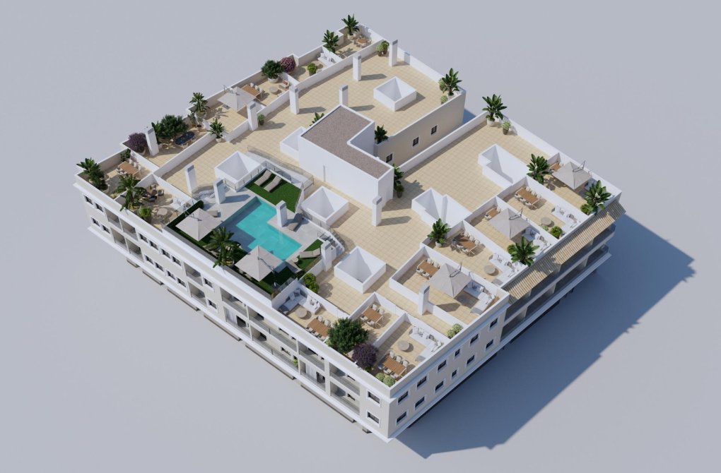 Obra nueva - Apartamento - Algorfa - Pueblo