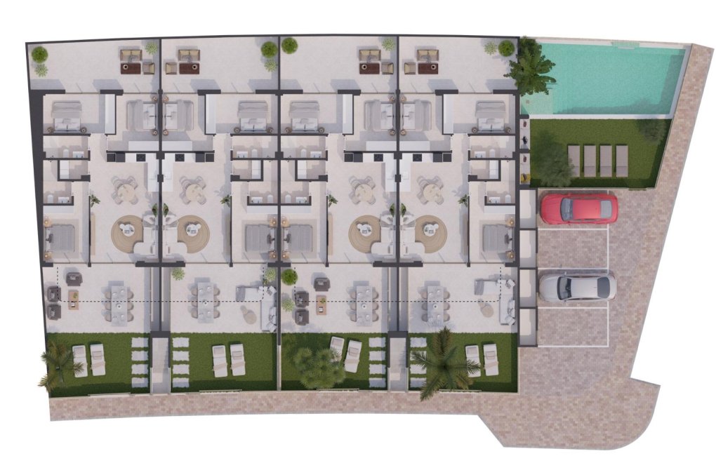 New build - Bungalow - San Pedro del Pinatar - Los Cuarteros