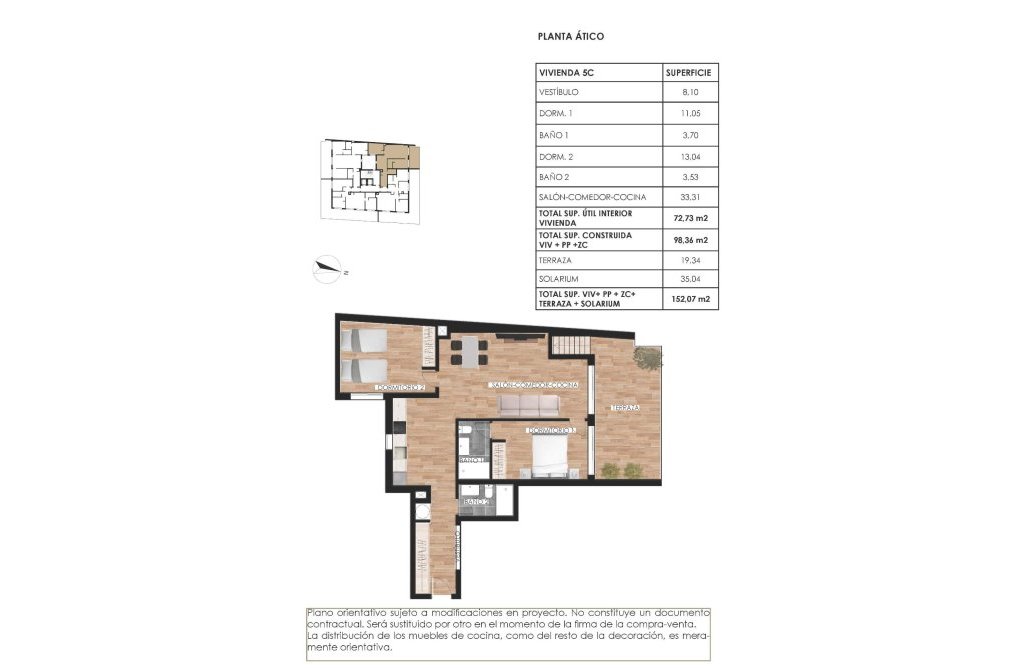 New build - Penthouse - Torrevieja - Parque de las Naciones