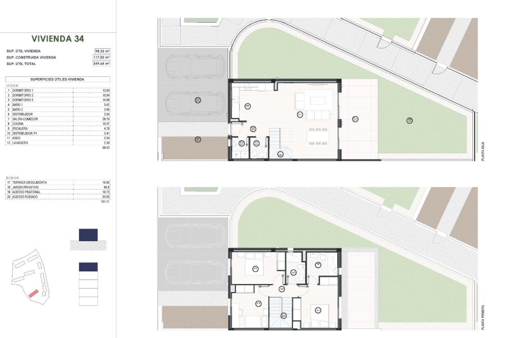 New build - Town house - Finestrat - Balcón De Finestrat