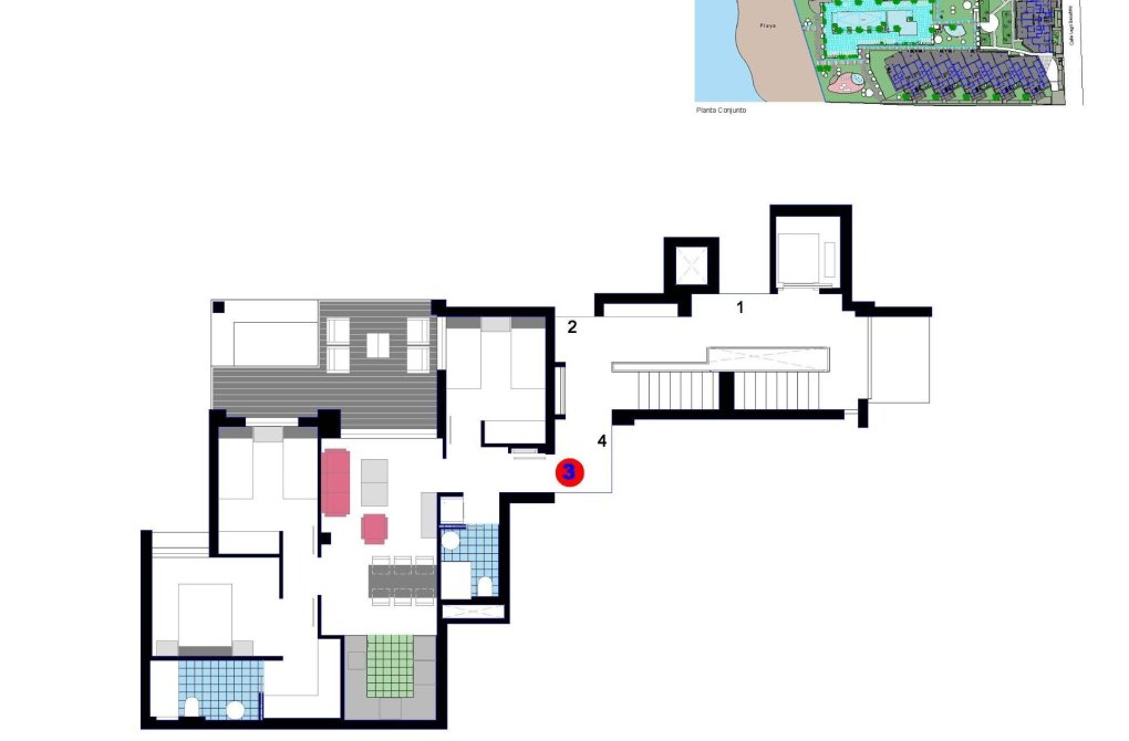 New build - Apartment - Denia - L´Estanyó (Marinas)