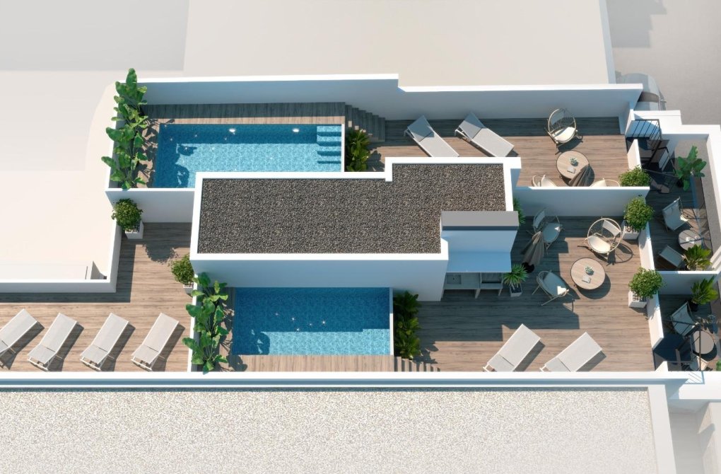 New build - Penthouse - Torrevieja - Playa de El Cura