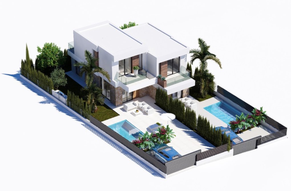 New build - Semi - Detached Villa - Benidorm - Alicante