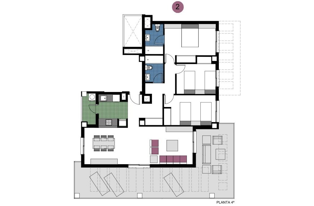 Rynek pierwotny - Apartament - Mil Palmeras