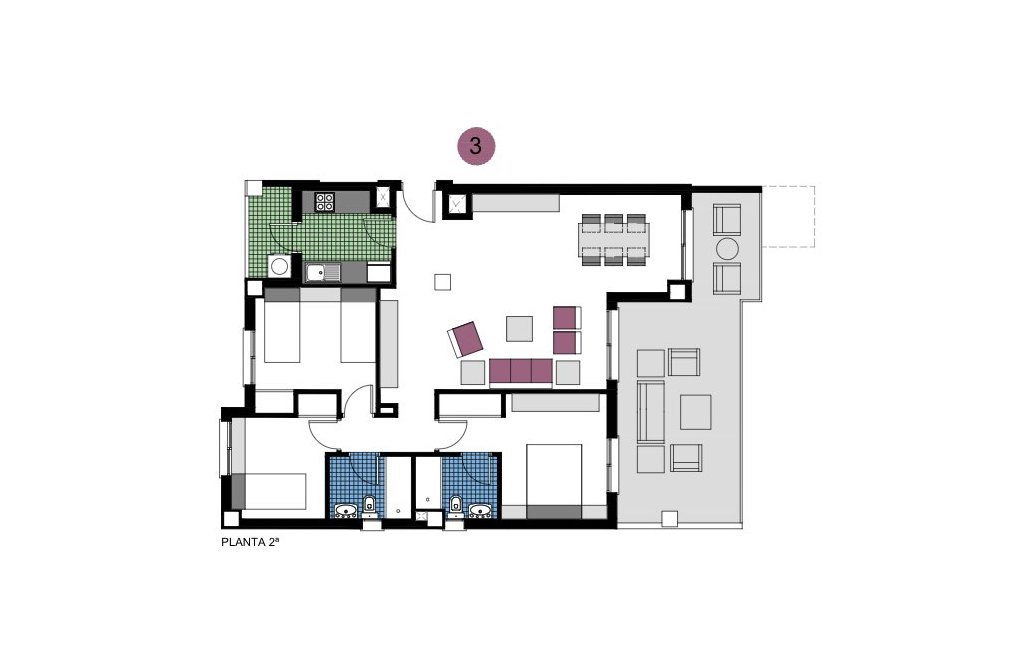 Rynek pierwotny - Apartament - Mil Palmeras