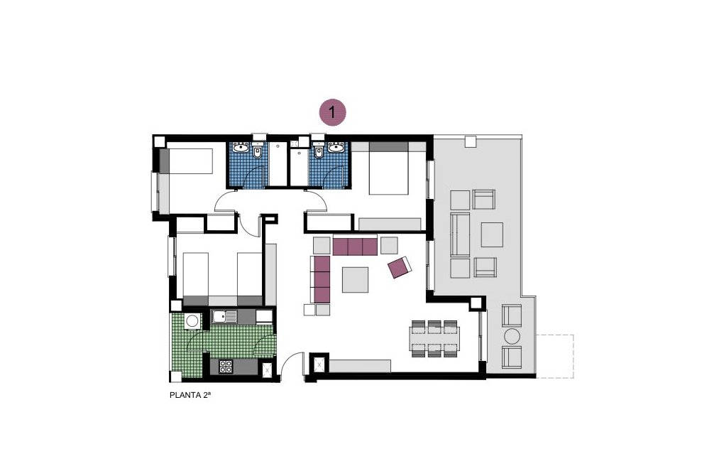 Rynek pierwotny - Apartament - Mil Palmeras